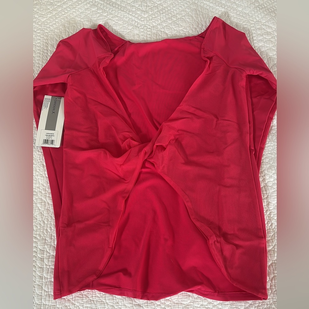 Danskin Twistback Dance Sweater - Picture 3 of 4